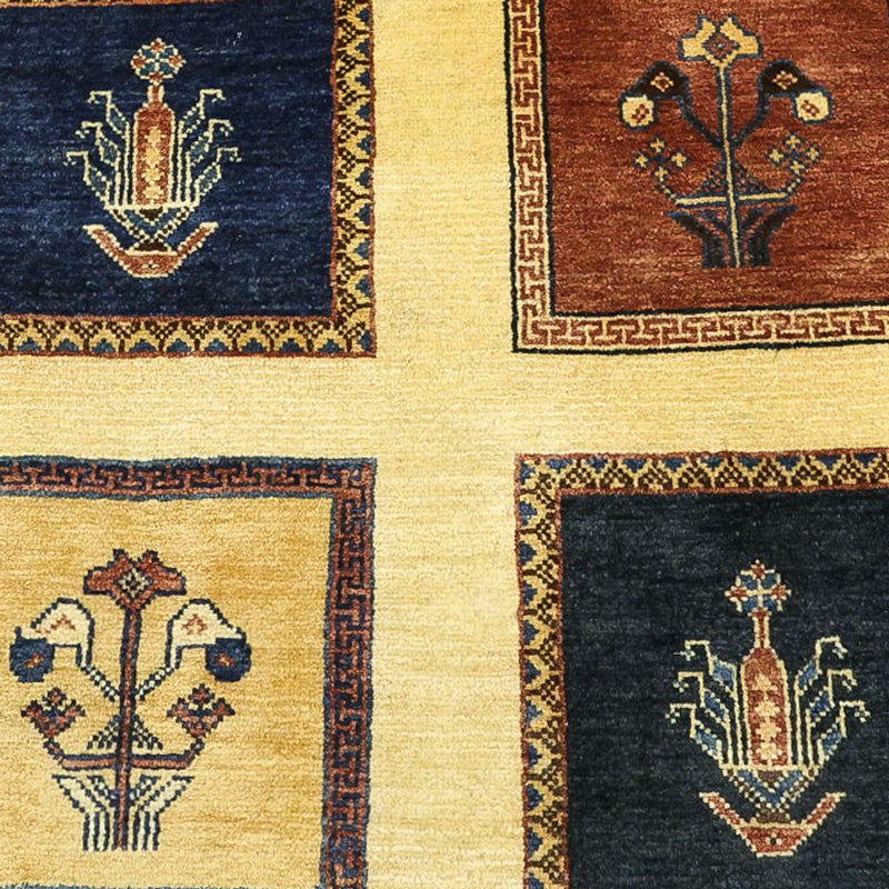 Gabbeh-tæppe - Kashkuli Persisk - Royal - 205 x 152 cm - flerfarvet