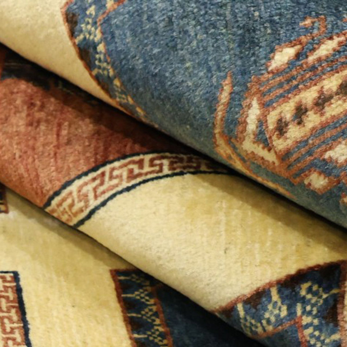 Gabbeh-tæppe - Kashkuli Persisk - Royal - 205 x 152 cm - flerfarvet