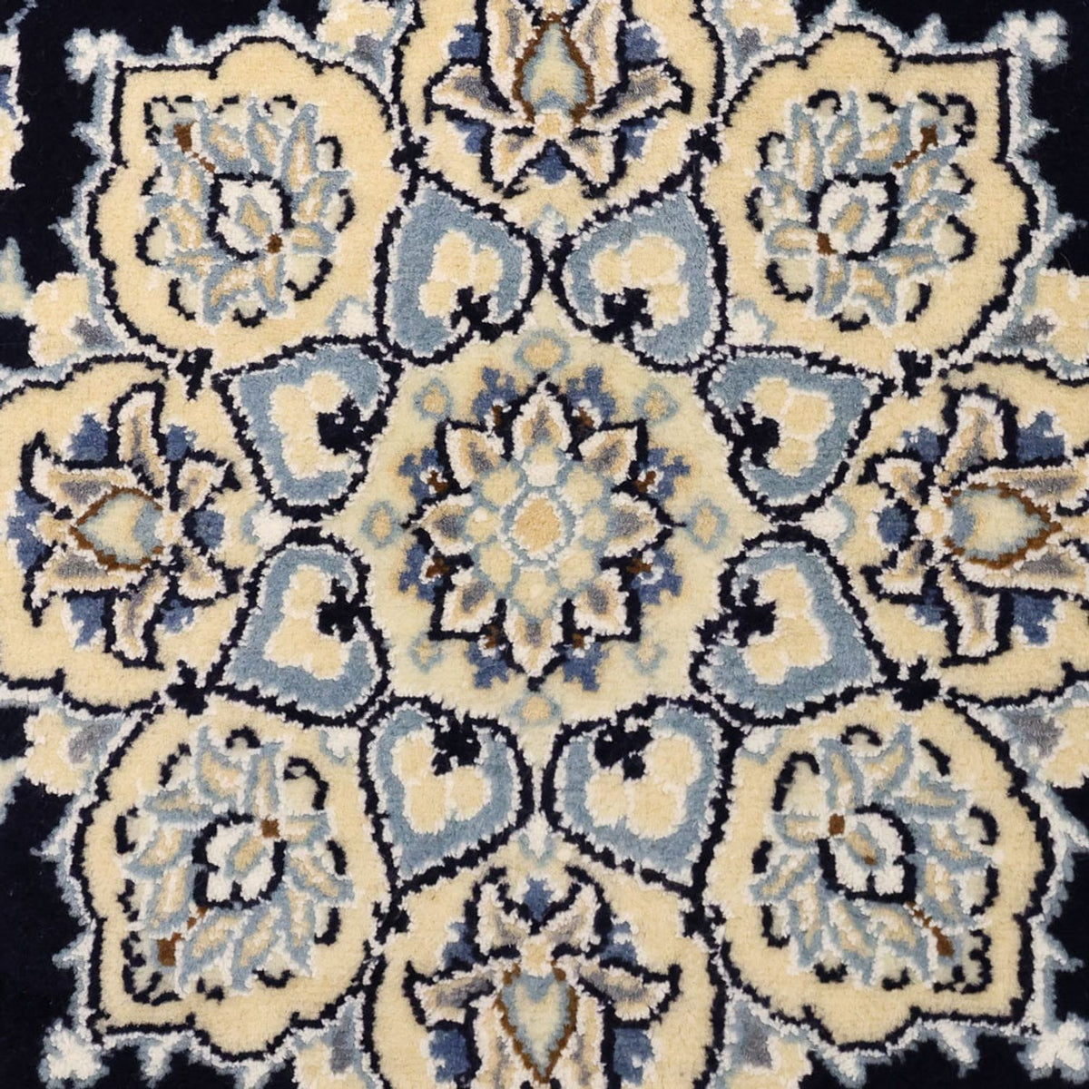 Persisk tæppe - Nain - Royal - Royal - 136 x 89 cm - mørkeblå