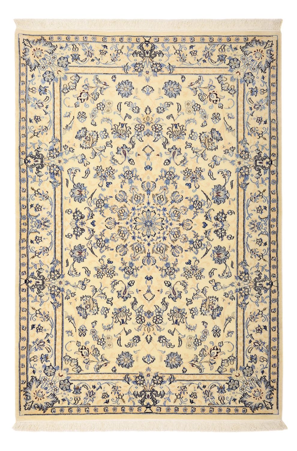 Persisk tæppe - Nain - Royal - Royal - 156 x 105 cm - beige