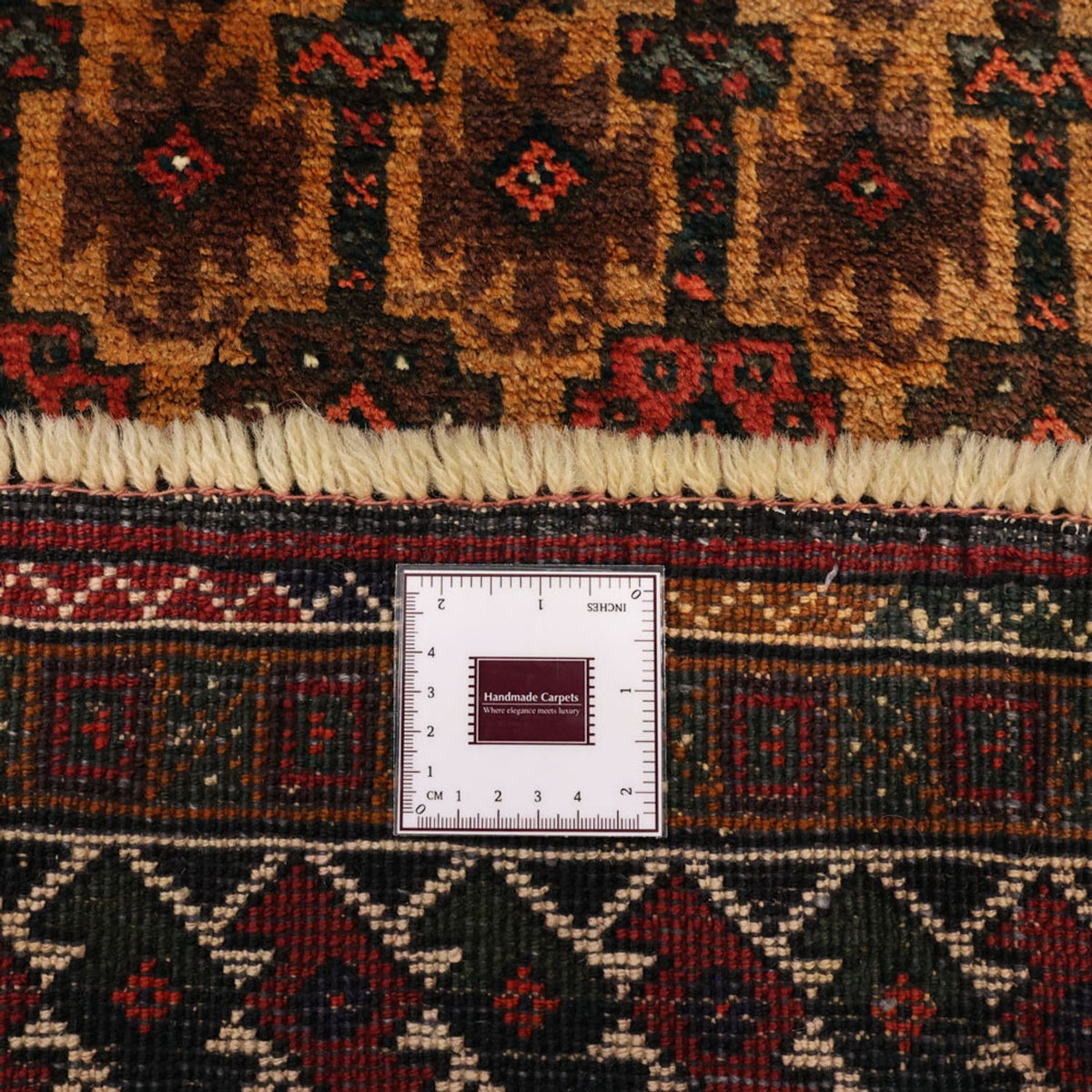 Løber Baluch-tæppe - 230 x 120 cm - brun