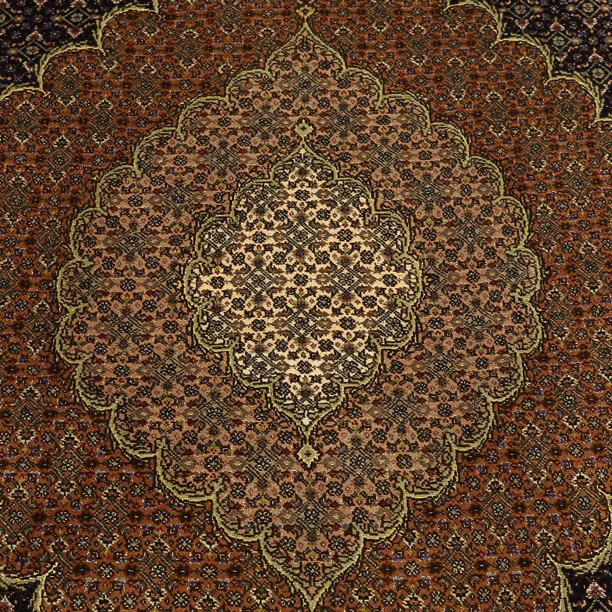 Persisk tæppe - Tabriz - Royal - Royal - 309 x 199 cm - mørk beige