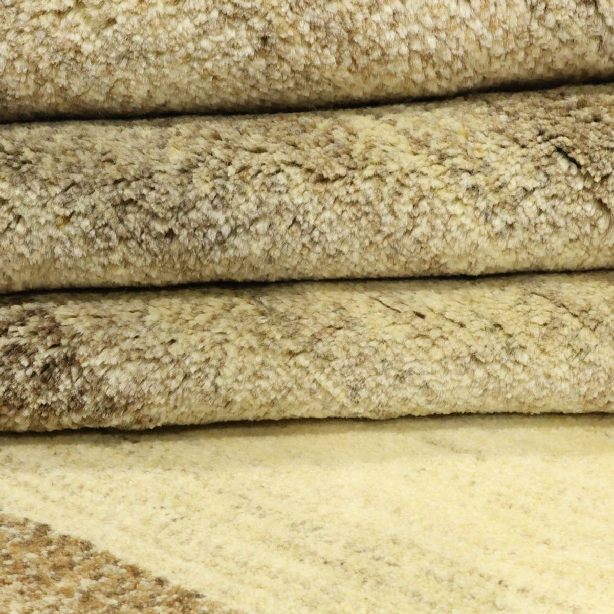 Gabbeh-tæppe - Persisk - 329 x 247 cm - mørk beige