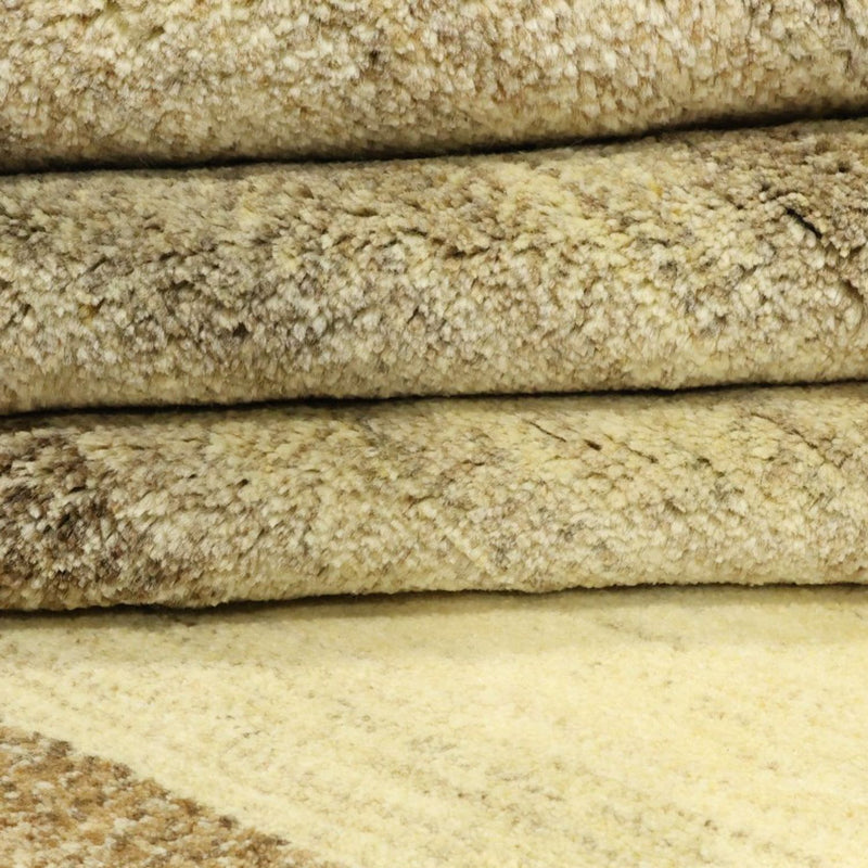 Gabbeh-tæppe - Persisk - 329 x 247 cm - mørk beige