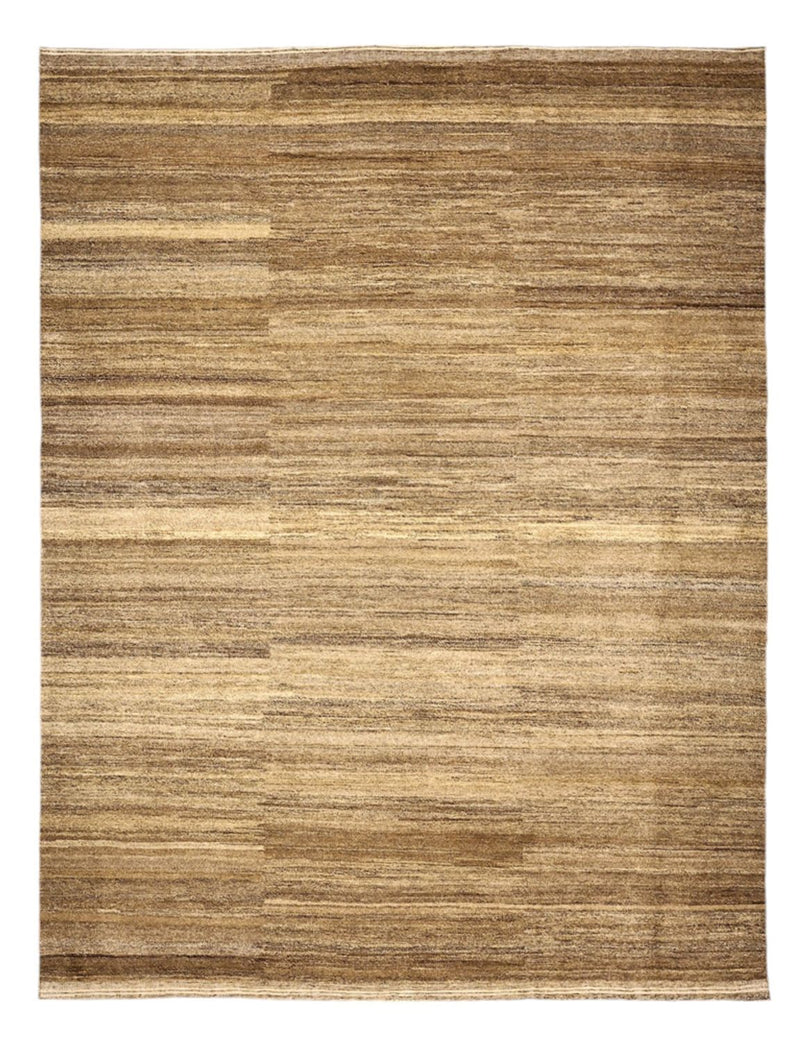 Gabbeh Tæppe - Loribaft Persisk - 250 x 202 cm - mørk beige