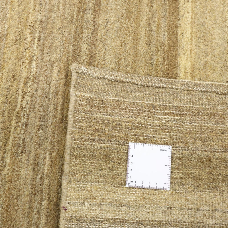 Gabbeh Tæppe - Loribaft Persisk - 250 x 202 cm - mørk beige