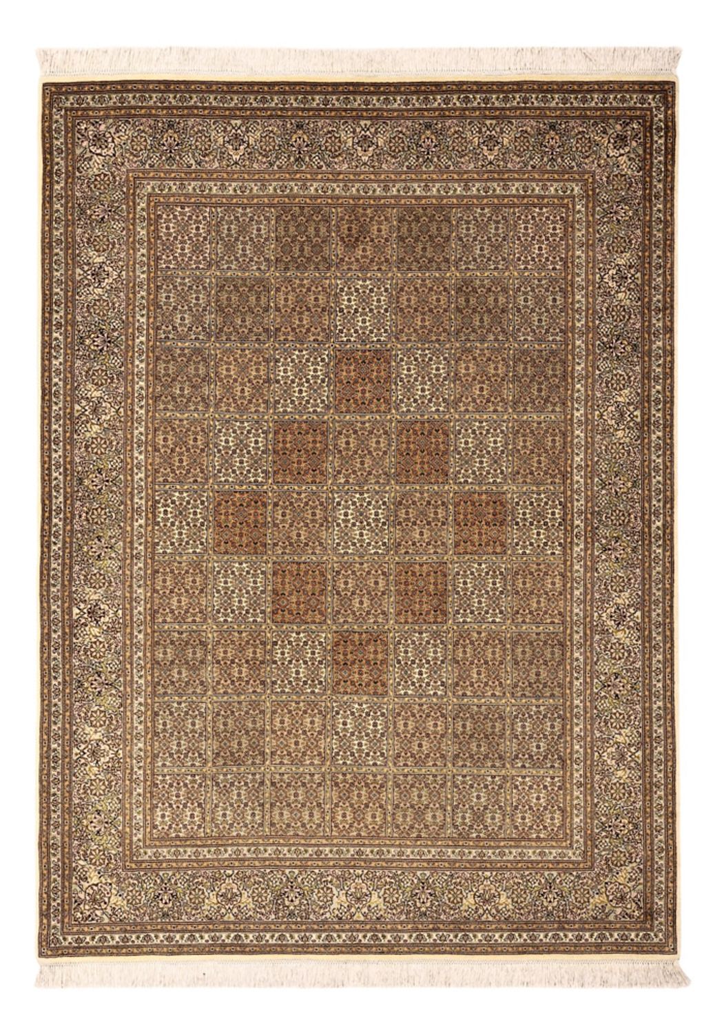 Persisk tæppe - Tabriz - Royal - Royal - 207 x 151 cm - mørk beige