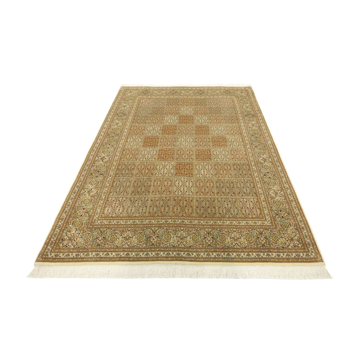 Persisk tæppe - Tabriz - Royal - Royal - 207 x 151 cm - mørk beige