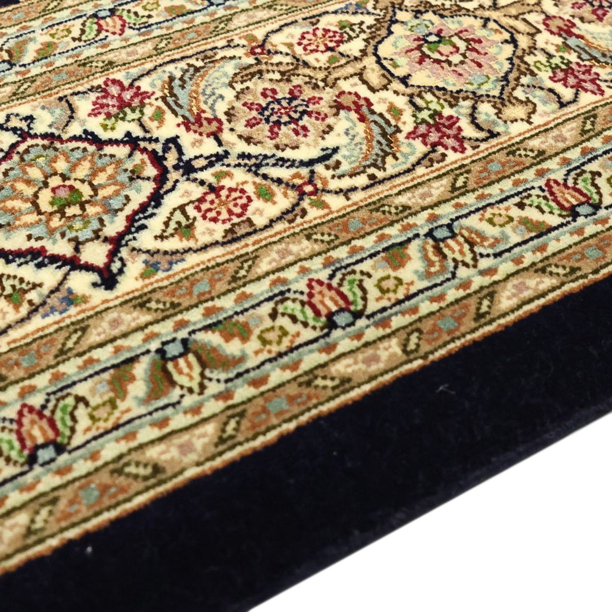 Persisk tæppe - Tabriz - Royal - Royal - 194 x 153 cm - mørk beige