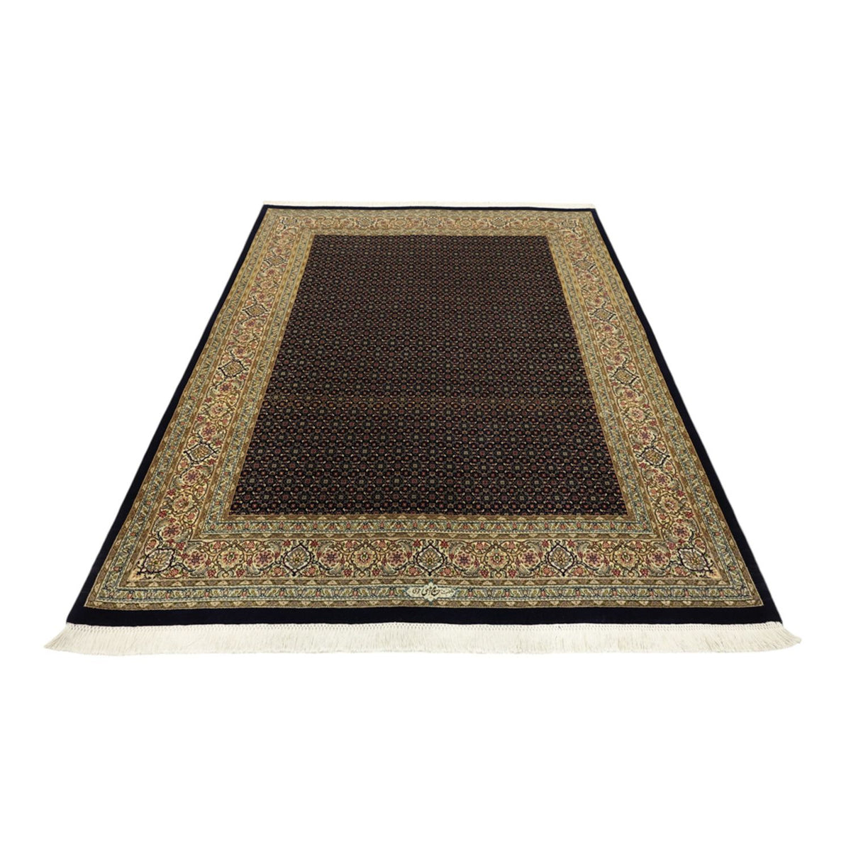 Persisk tæppe - Tabriz - Royal - Royal - 194 x 153 cm - mørk beige