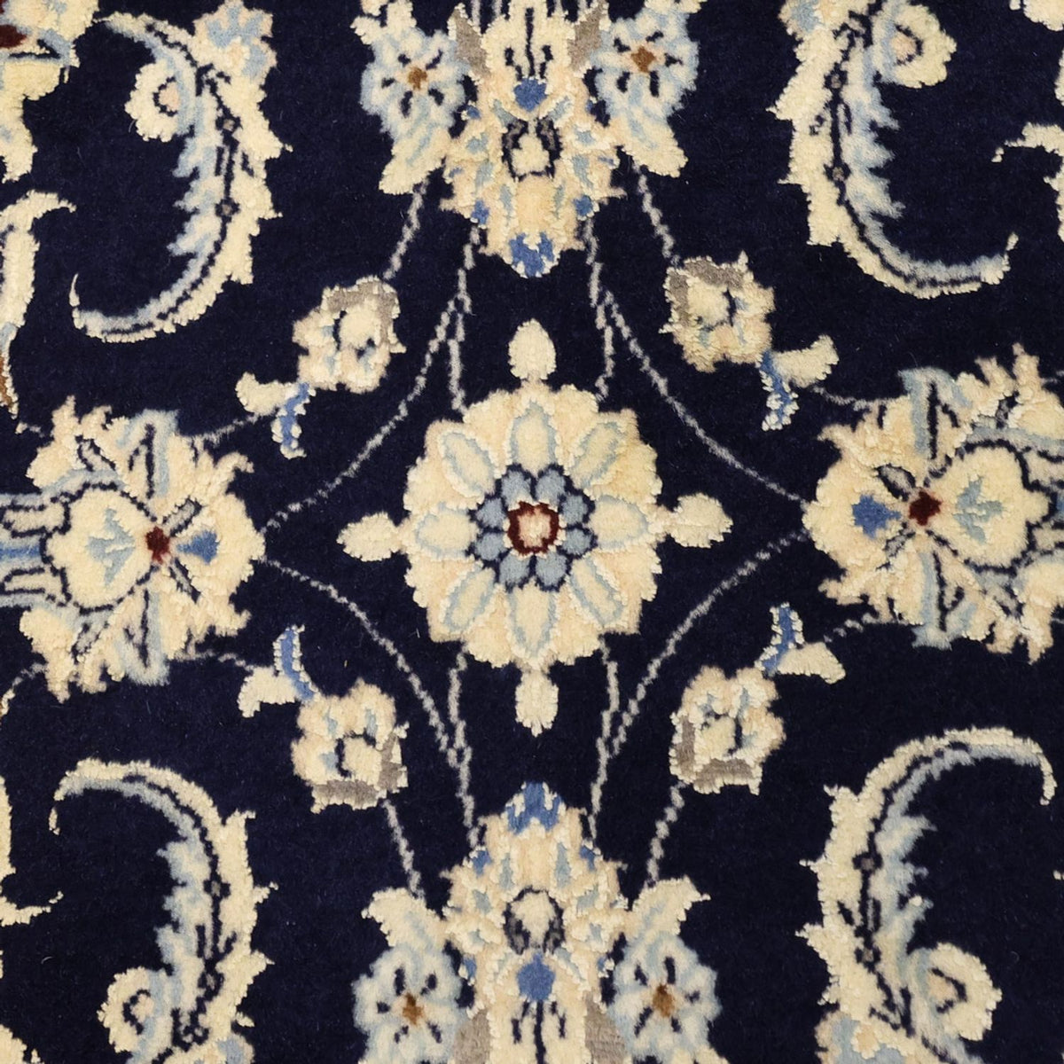 Persisk tæppe - Nain - Royal - Royal - 114 x 78 cm - mørkeblå