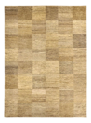 Gabbeh Tæppe - Loribaft Persisk - 231 x 173 cm - mørk beige