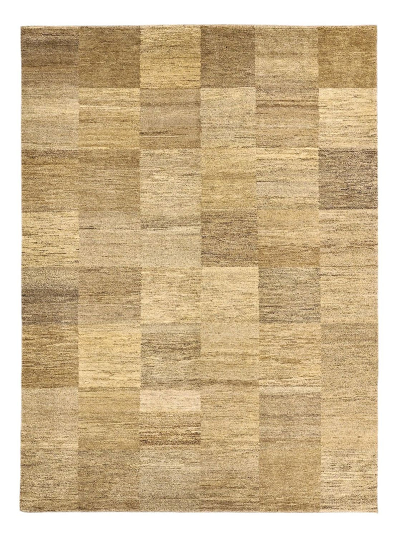 Gabbeh Tæppe - Loribaft Persisk - 231 x 173 cm - mørk beige