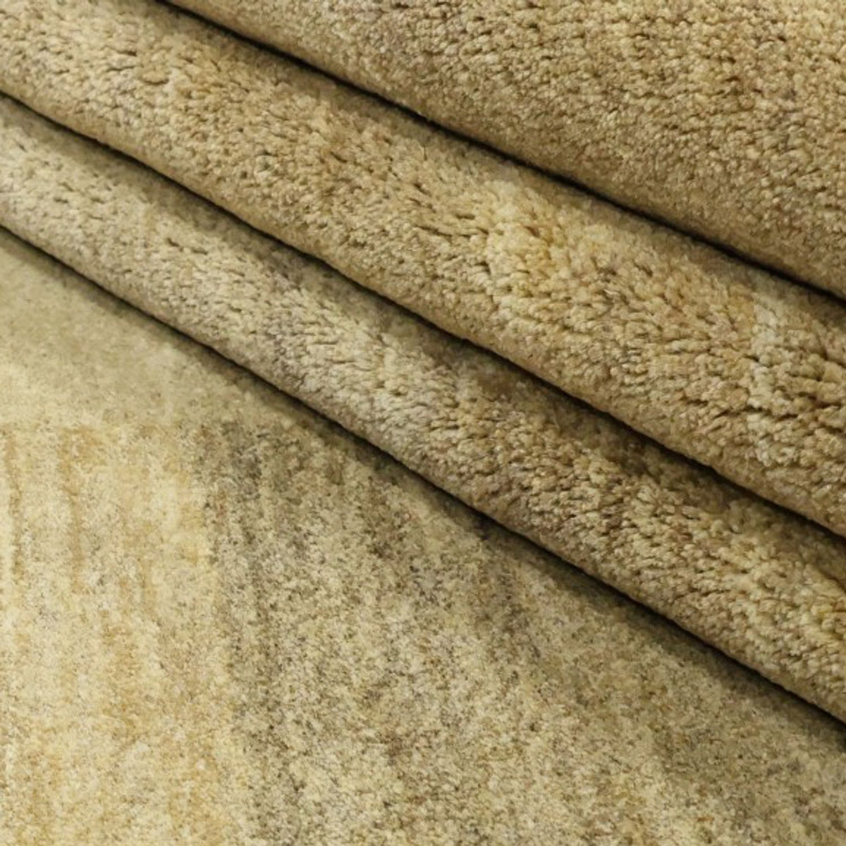 Gabbeh Tæppe - Loribaft Persisk - 231 x 173 cm - mørk beige