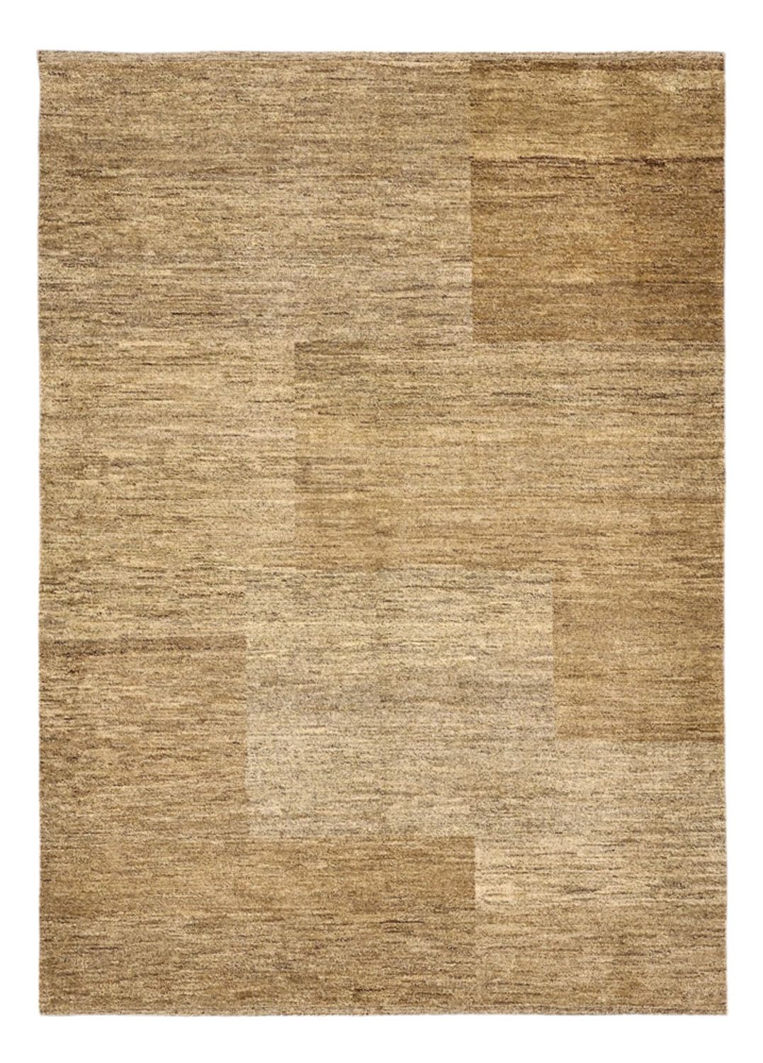 Gabbeh Tæppe - Loribaft Persisk - 226 x 164 cm - mørk beige