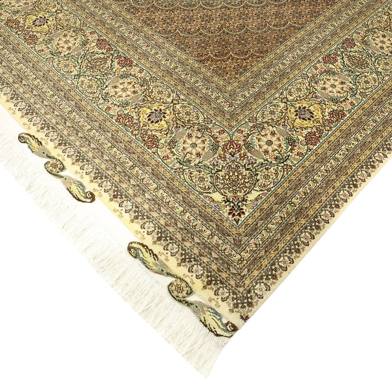 Persisk tæppe - Tabriz - Royal - Royal - 351 x 250 cm - mørk beige