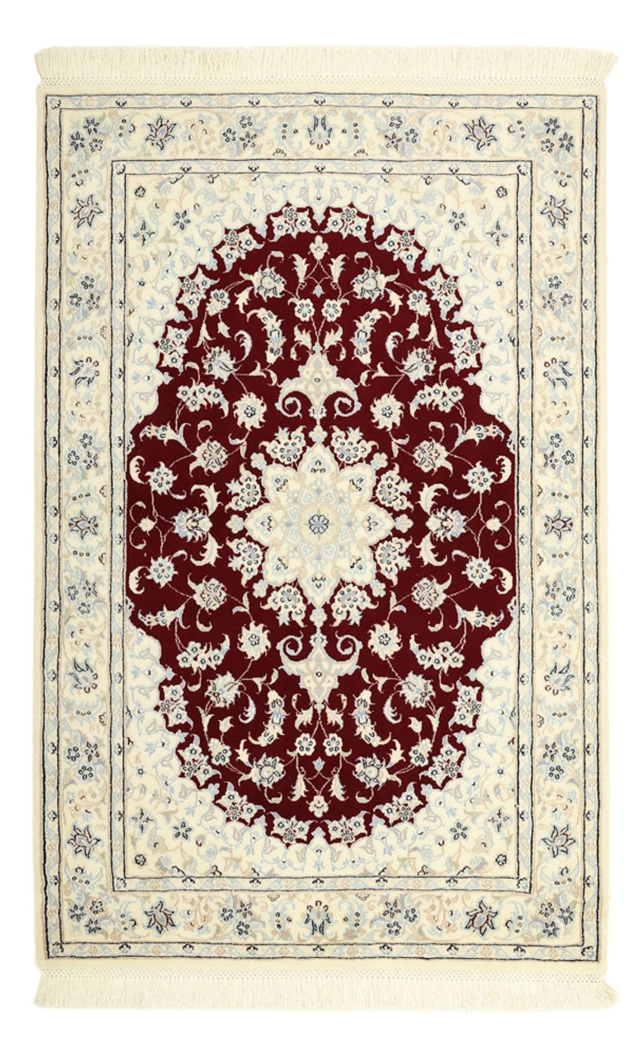 Persisk tæppe - Nain - Royal - Royal - 152 x 100 cm - rød