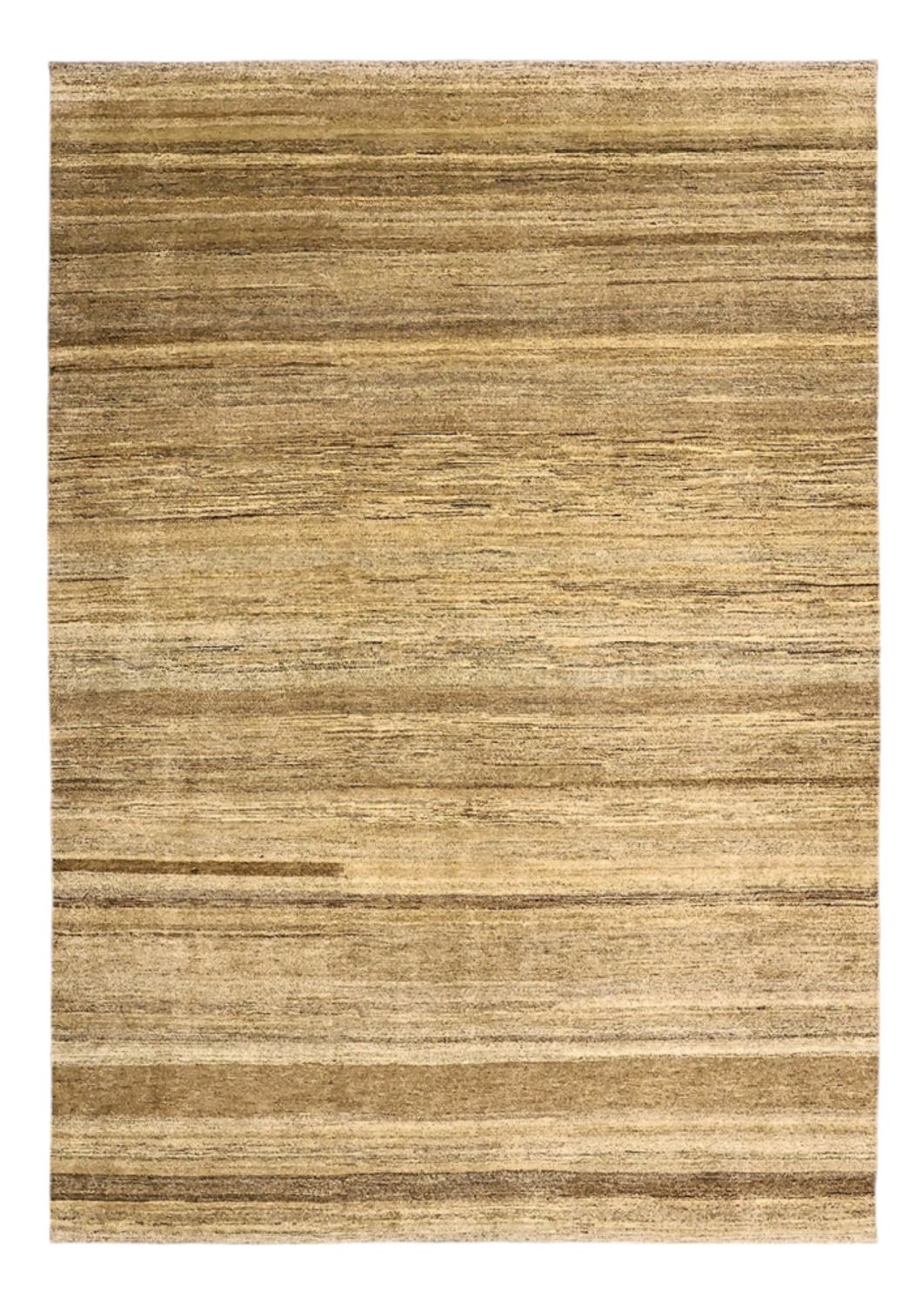 Gabbeh Tæppe - Loribaft Persisk - 281 x 201 cm - mørk beige