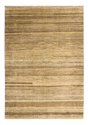 Gabbeh Tæppe - Loribaft Persisk - 281 x 201 cm - mørk beige