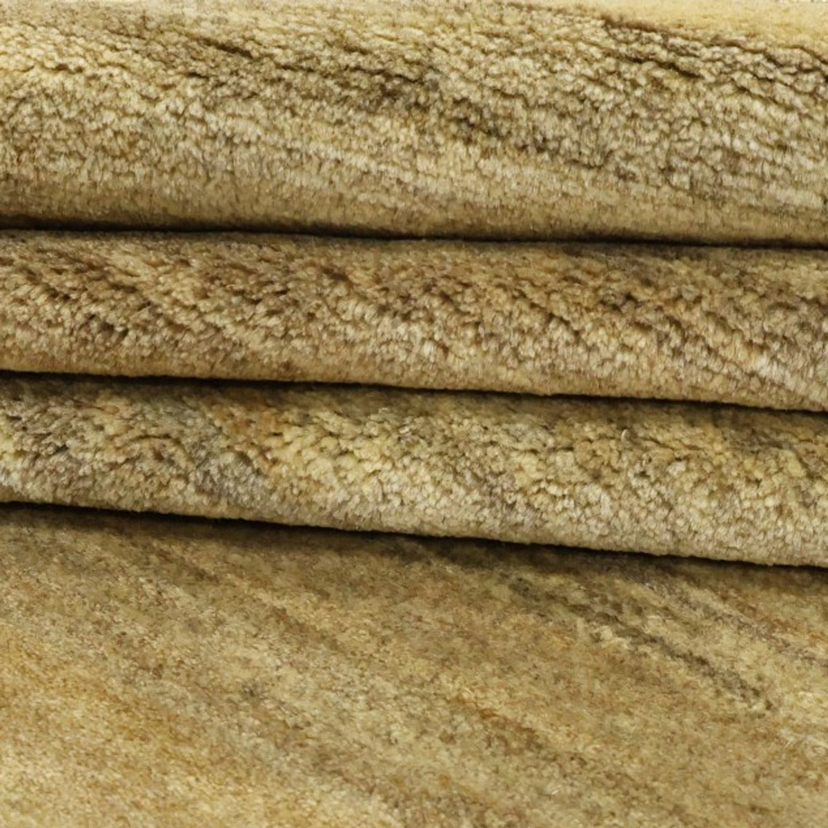 Gabbeh Tæppe - Loribaft Persisk - 281 x 201 cm - mørk beige