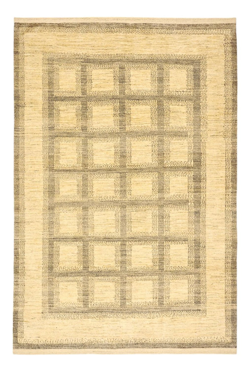 Gabbeh Tæppe - Loribaft Persisk - 277 x 199 cm - lys beige