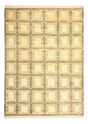 Gabbeh Tæppe - Loribaft Persisk - 230 x 174 cm - lys beige