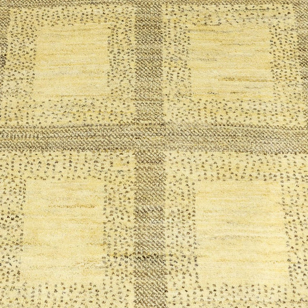 Gabbeh Tæppe - Loribaft Persisk - 230 x 174 cm - lys beige