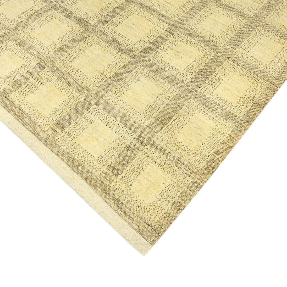 Gabbeh Tæppe - Loribaft Persisk - 230 x 174 cm - lys beige