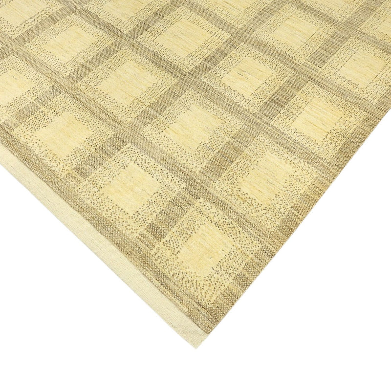 Gabbeh Tæppe - Loribaft Persisk - 230 x 174 cm - lys beige