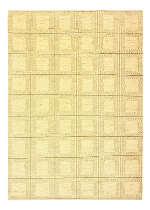 Gabbeh Tæppe - Loribaft Persisk - 281 x 204 cm - lys beige