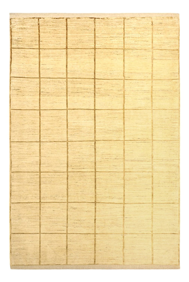 Gabbeh Tæppe - Loribaft Persisk - 237 x 168 cm - lys beige