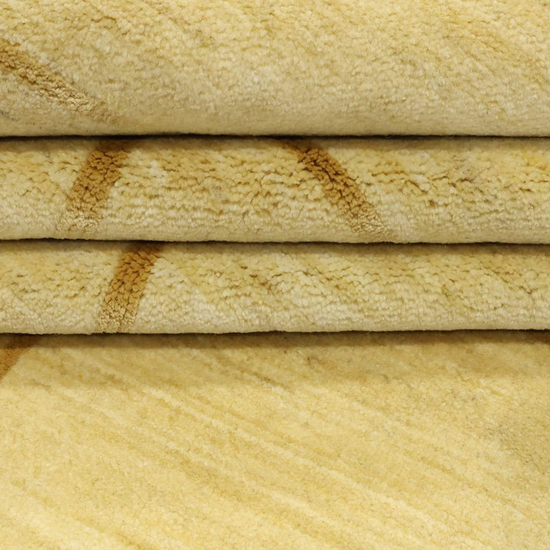 Gabbeh Tæppe - Loribaft Persisk - 237 x 168 cm - lys beige