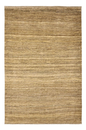 Gabbeh Tæppe - Loribaft Persisk - 291 x 196 cm - mørk beige