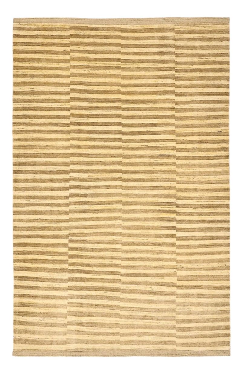 Gabbeh Tæppe - Loribaft Persisk - 292 x 198 cm - lys beige