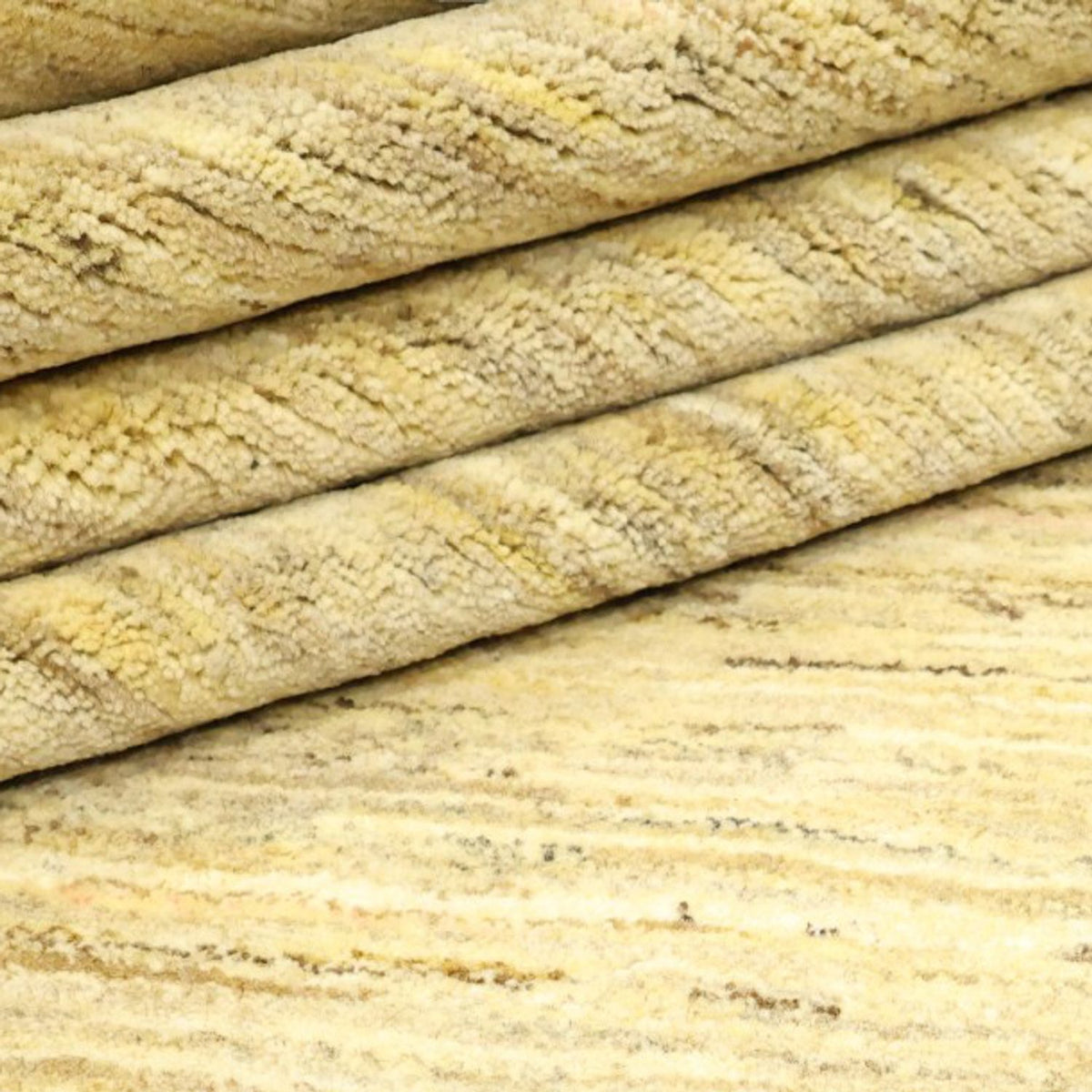 Gabbeh Tæppe - Loribaft Persisk - 302 x 248 cm - beige