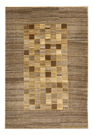 Gabbeh Tæppe - Loribaft Persisk - 290 x 205 cm - mørk beige