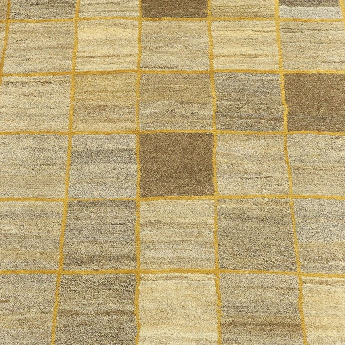 Gabbeh Tæppe - Loribaft Persisk - 290 x 205 cm - mørk beige