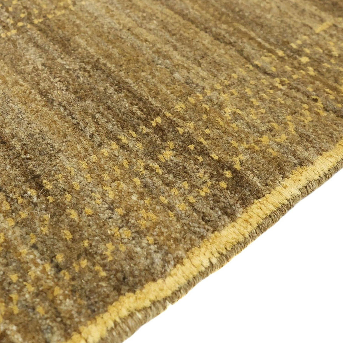 Gabbeh Tæppe - Loribaft Persisk - 227 x 173 cm - mørk beige