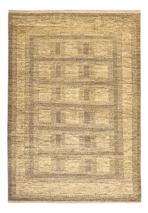 Gabbeh Tæppe - Loribaft Persisk - 236 x 165 cm - mørk beige