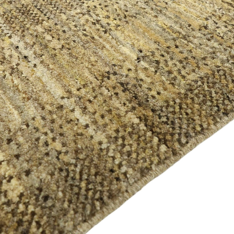Gabbeh Tæppe - Loribaft Persisk - 224 x 170 cm - mørk beige