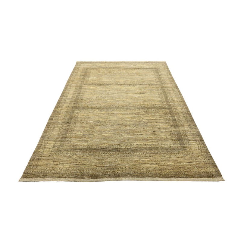 Gabbeh Tæppe - Loribaft Persisk - 224 x 170 cm - mørk beige