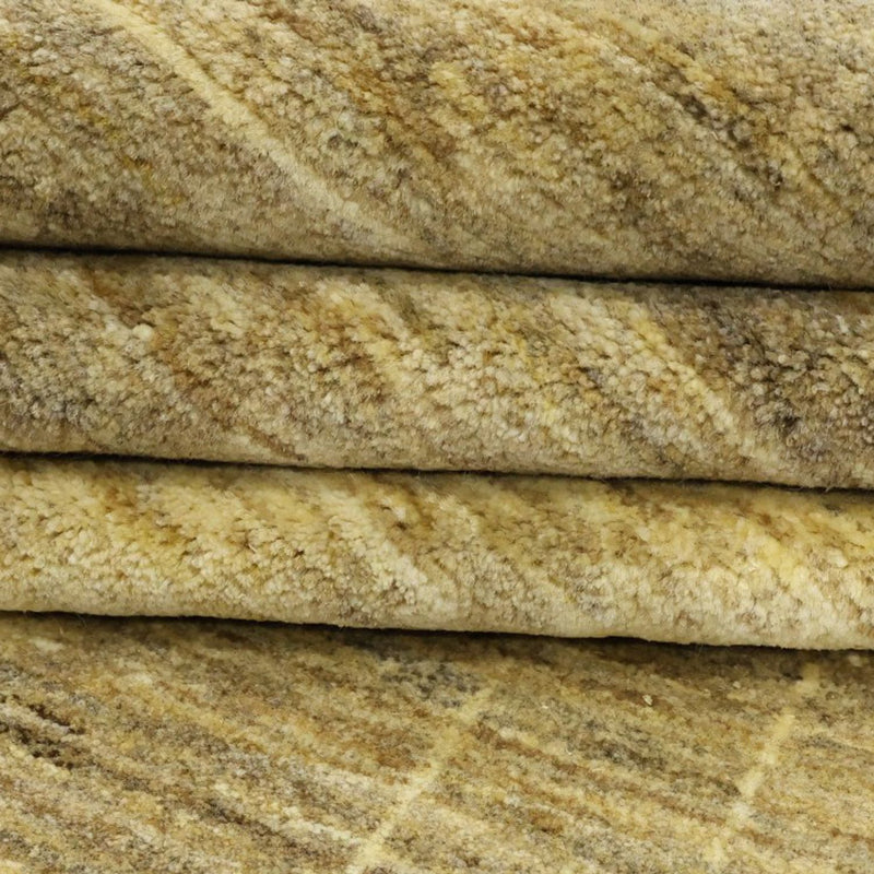 Gabbeh Tæppe - Loribaft Persisk - 232 x 168 cm - mørk beige