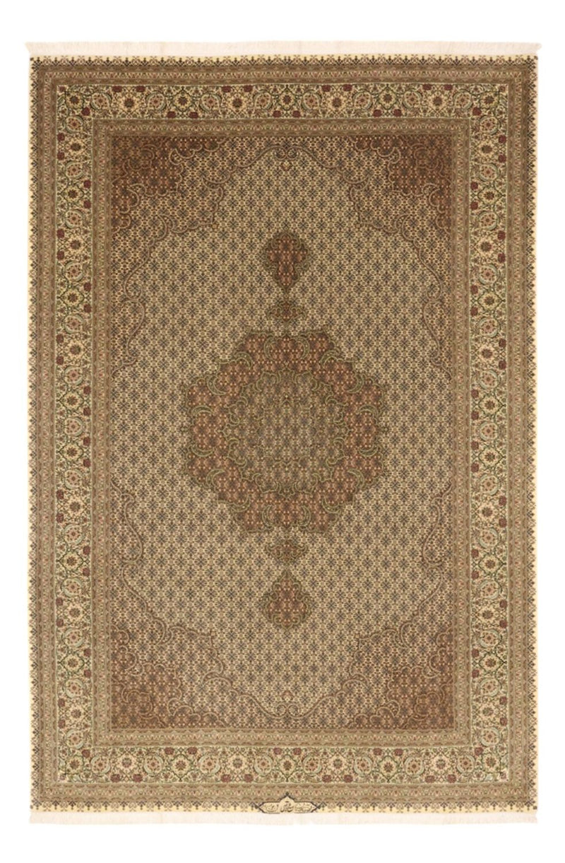 Persisk tæppe - Tabriz - Royal - Royal - 303 x 203 cm - mørk beige