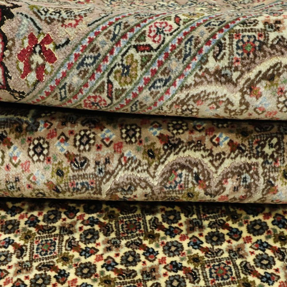 Persisk tæppe - Tabriz - Royal - Royal - 204 x 153 cm - sølv