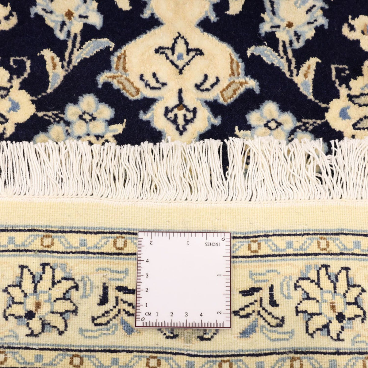 Persisk tæppe - Nain - Royal - Royal - 114 x 78 cm - mørkeblå