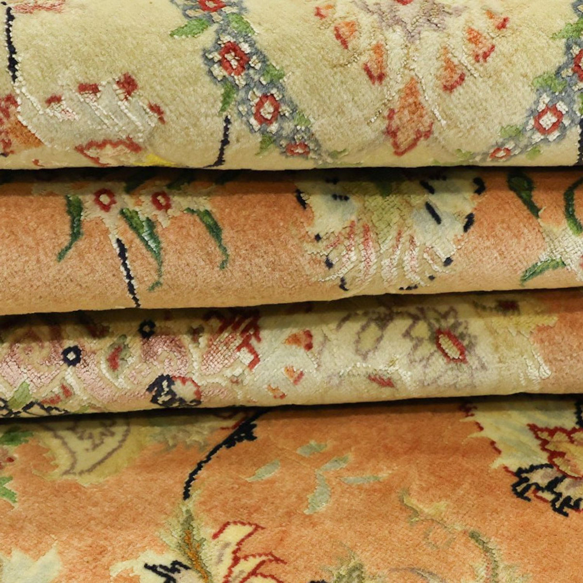 Persisk tæppe - Tabriz - Royal - Royal - 188 x 153 cm - sand