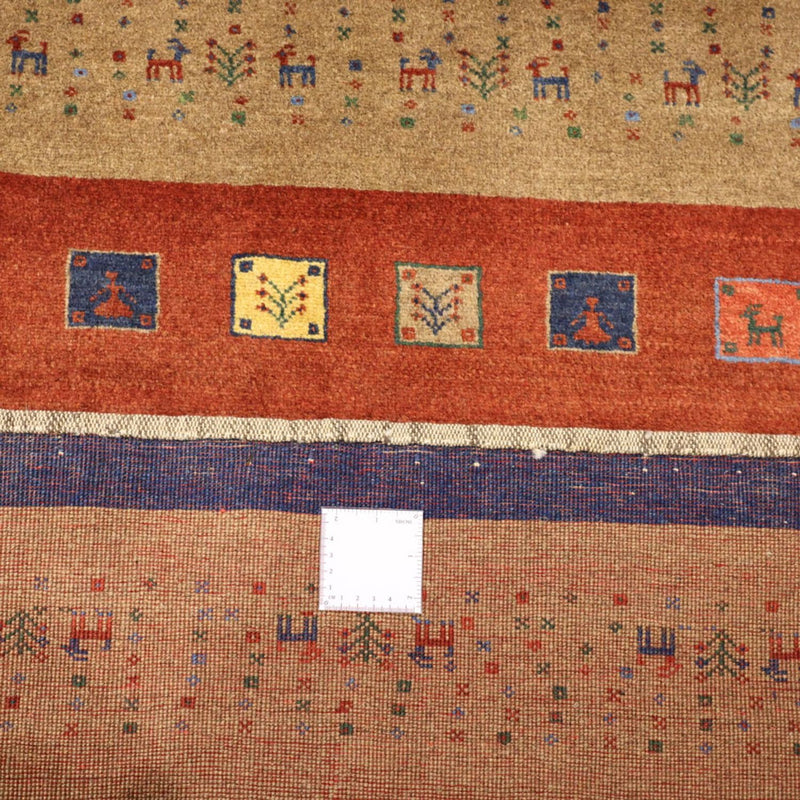 Gabbeh-tæppe - Kashkuli Persisk - 184 x 121 cm - rød