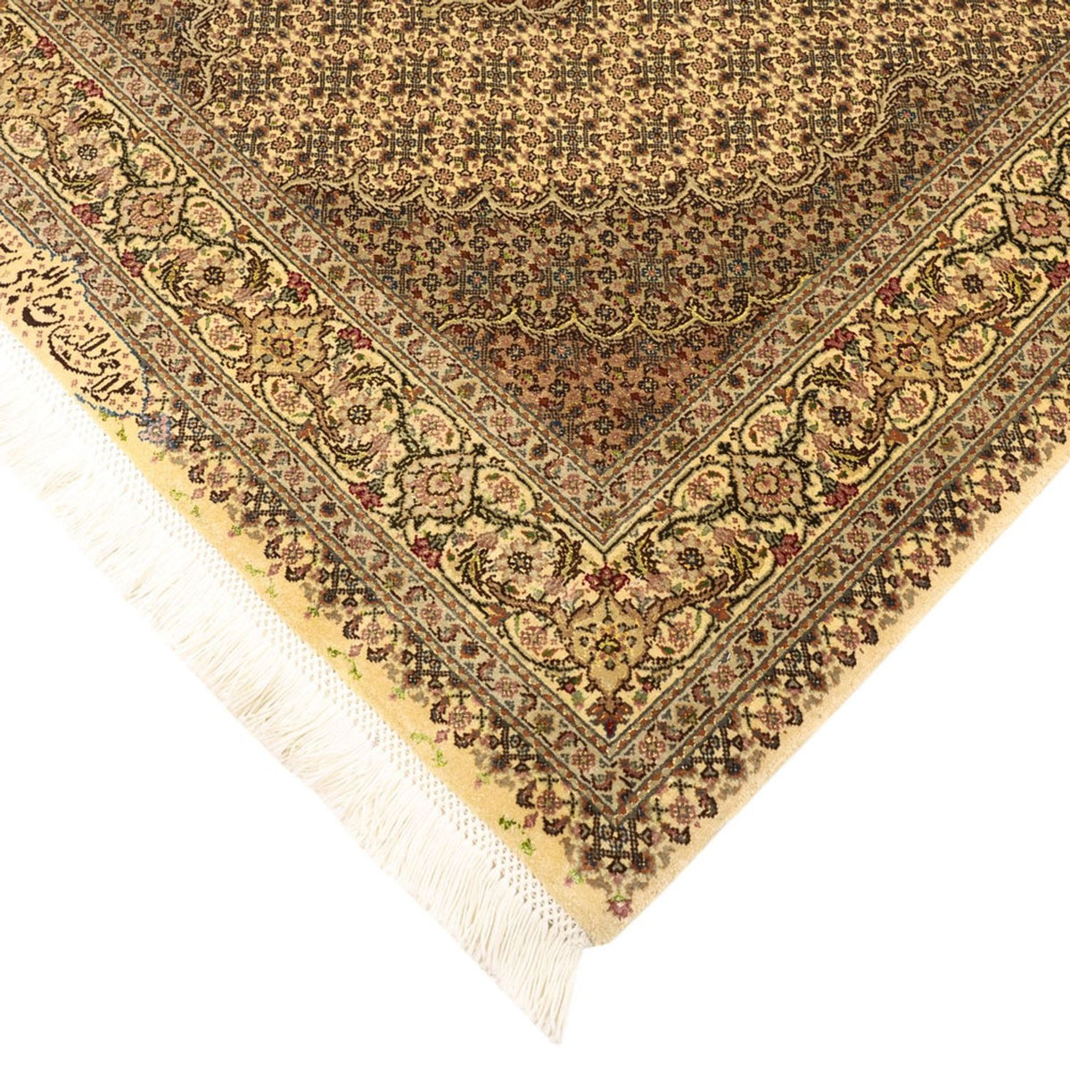 Persisk tæppe - Tabriz - Royal - Royal - 150 x 103 cm - sand