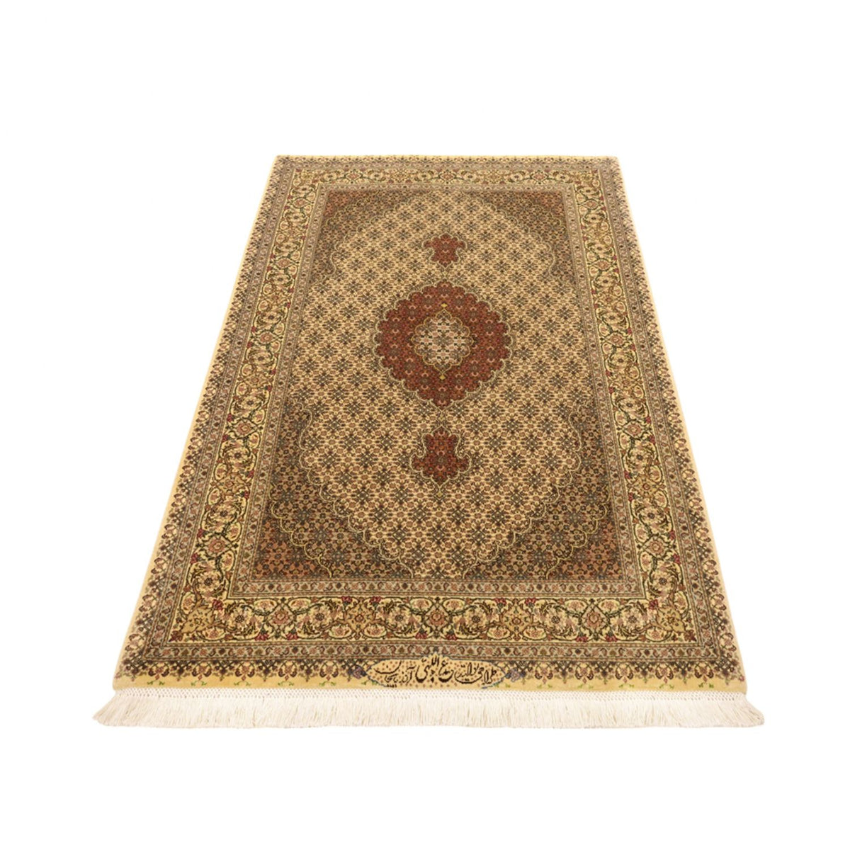 Persisk tæppe - Tabriz - Royal - Royal - 150 x 103 cm - sand