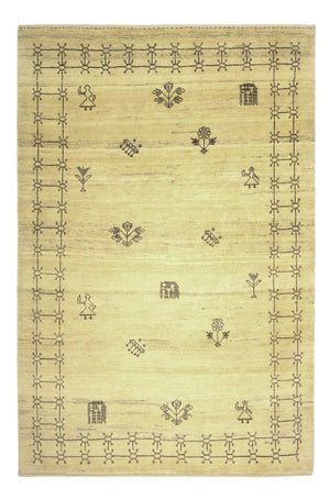 Gabbeh-tæppe - Kashkuli Persisk - 150 x 101 cm - beige